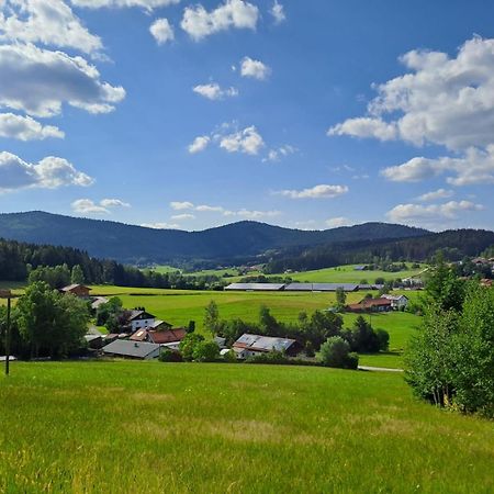 Ferienhaus Am Bach Achslach Bagian luar foto