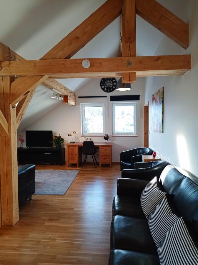 Ferienhaus Am Bach Achslach Bagian luar foto