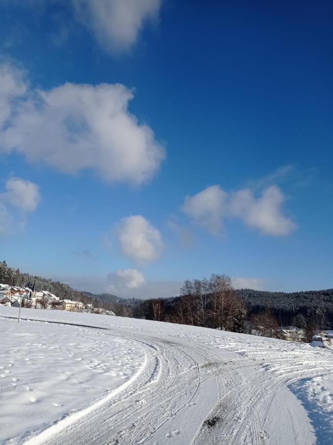 Ferienhaus Am Bach Achslach Bagian luar foto