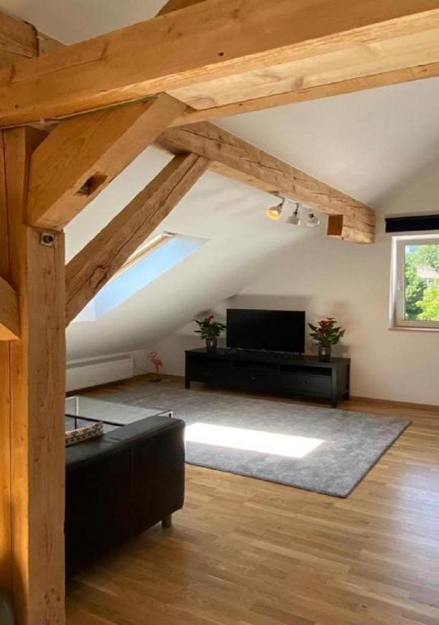 Ferienhaus Am Bach Achslach Bagian luar foto